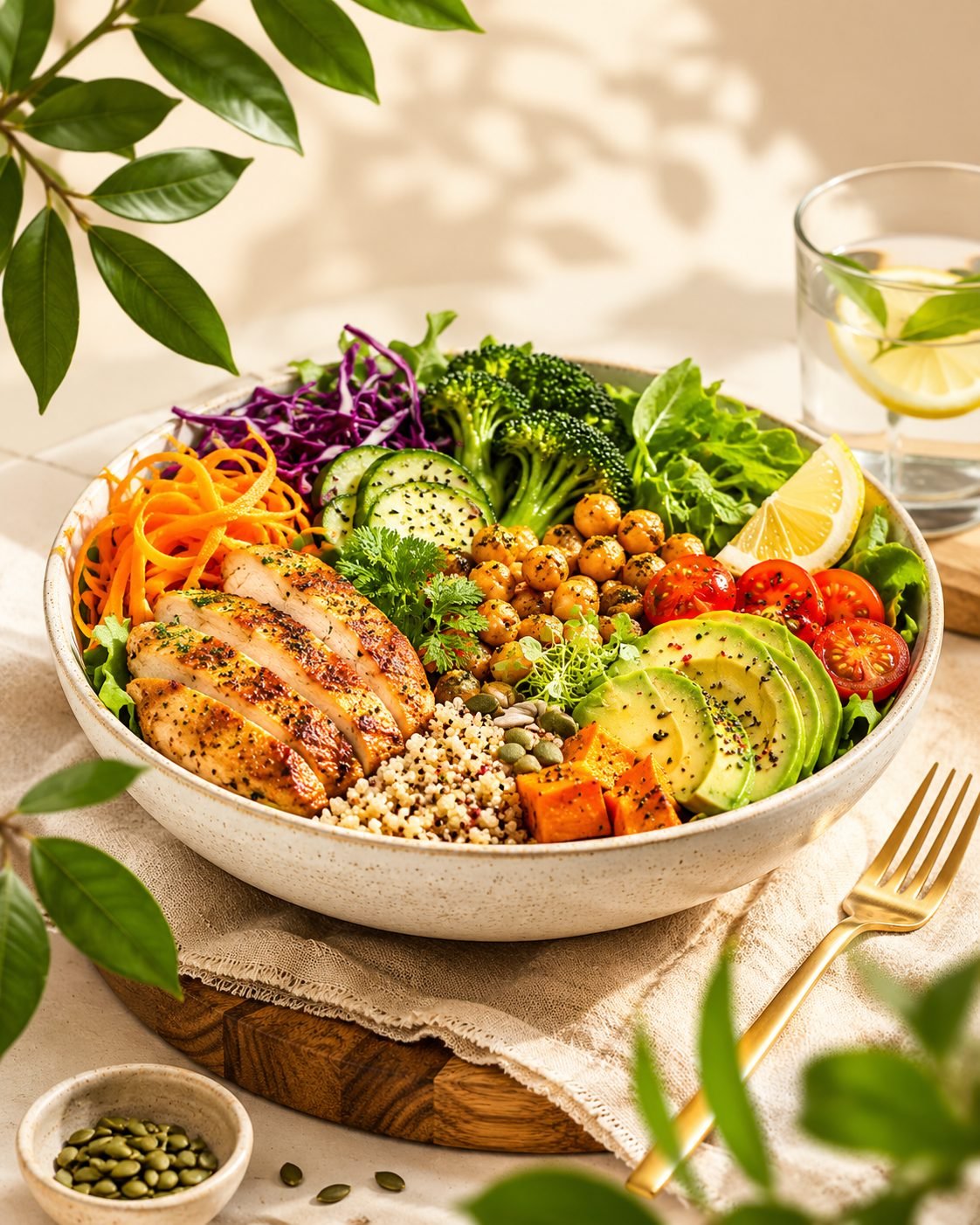 Balanced premium nutrition bowl